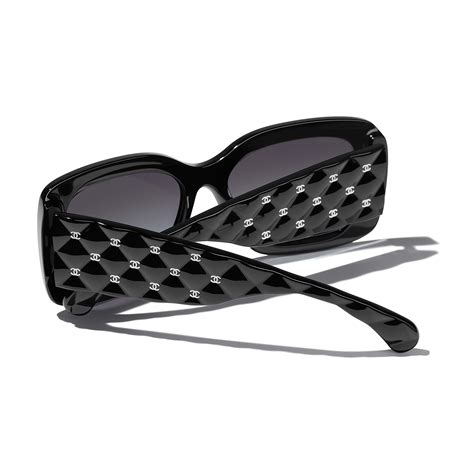 rectangle chanel sunglasses|Chanel oversized square sunglasses.